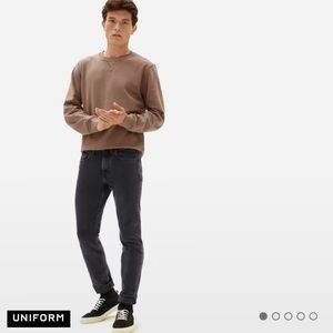 Highly-Rated Everlane Men’s Light Black Jeans - a classic style!